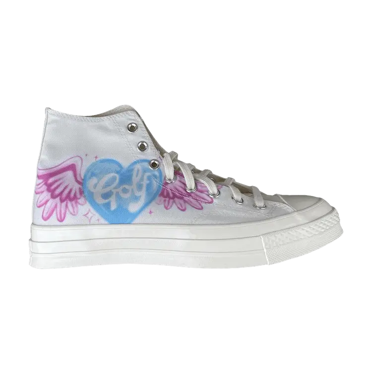 Кроссовки Golf Wang x Chuck 70 High 'Airbrush Graffiti', кремовый
Кроссовки Golf Wang x Chuck 70 High 'Airbrush Graffiti', кремовый