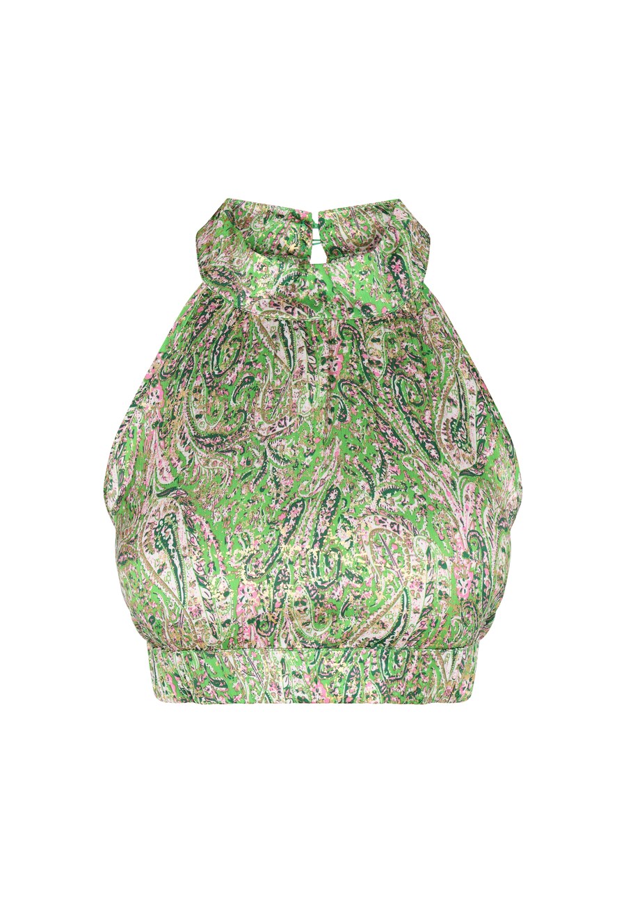 Топ ebeeza Boho, Grass Green/Dark Green
Топ ebeeza Boho, Grass Green/Dark Green