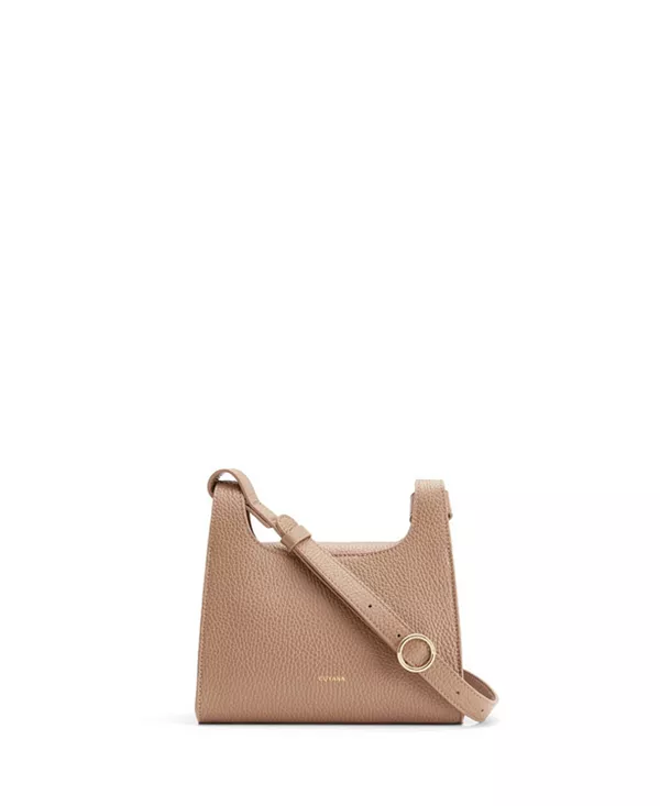 Миниатюрная сумка с двойной петлей Cuyana, коричневый
Миниатюрная сумка с двойной петлей Cuyana, коричневый