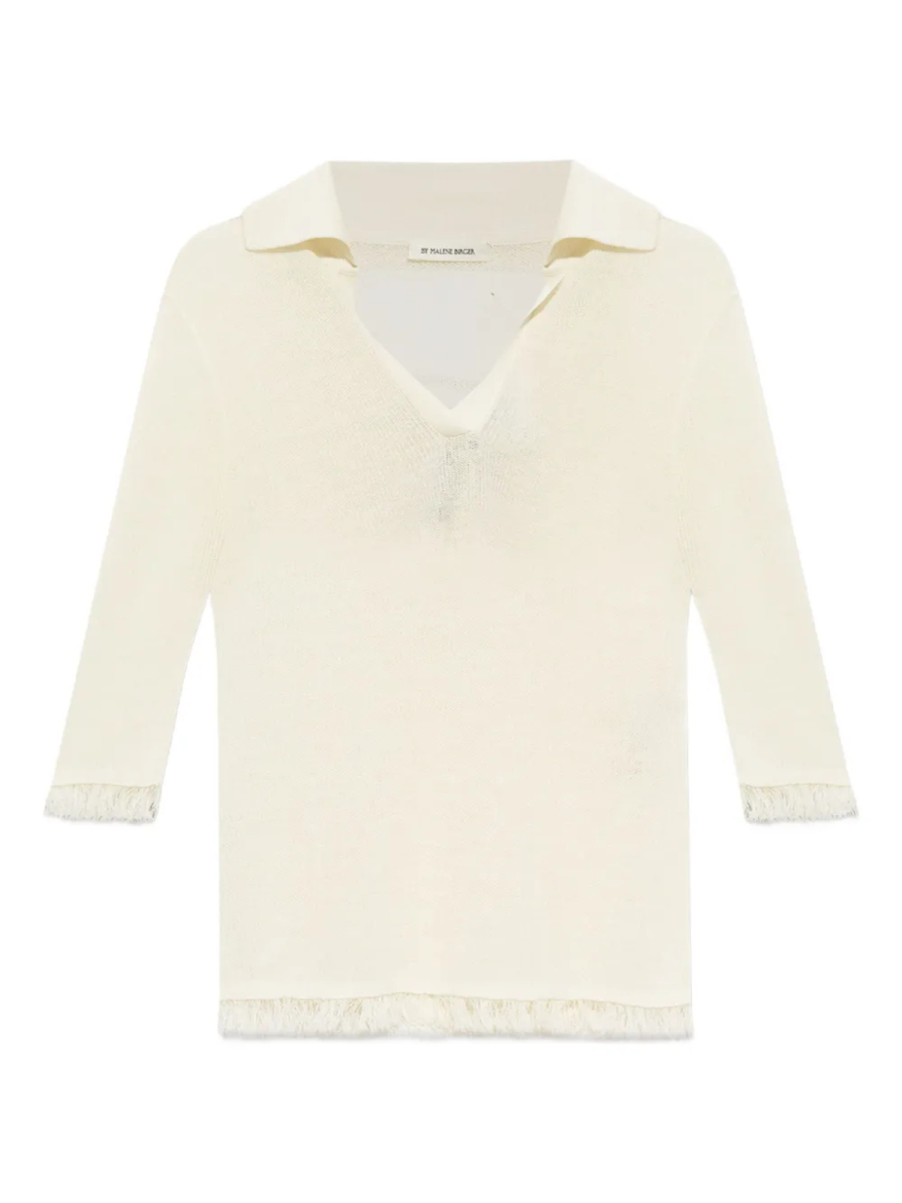 Топ с V-образным вырезом By Malene Birger, белый
Топ с V-образным вырезом By Malene Birger, белый