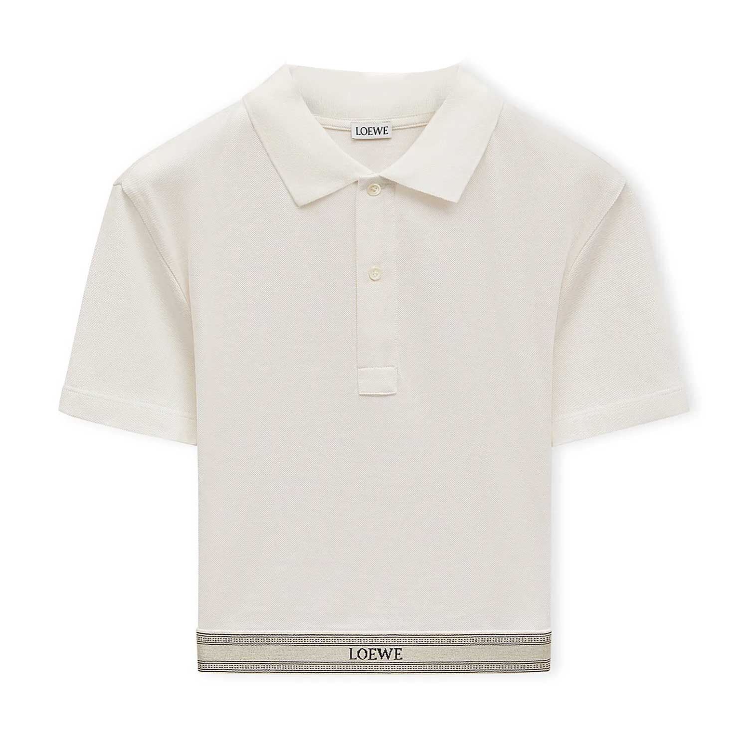 Рубашка поло женская белая Loewe
Рубашка поло женская белая Loewe