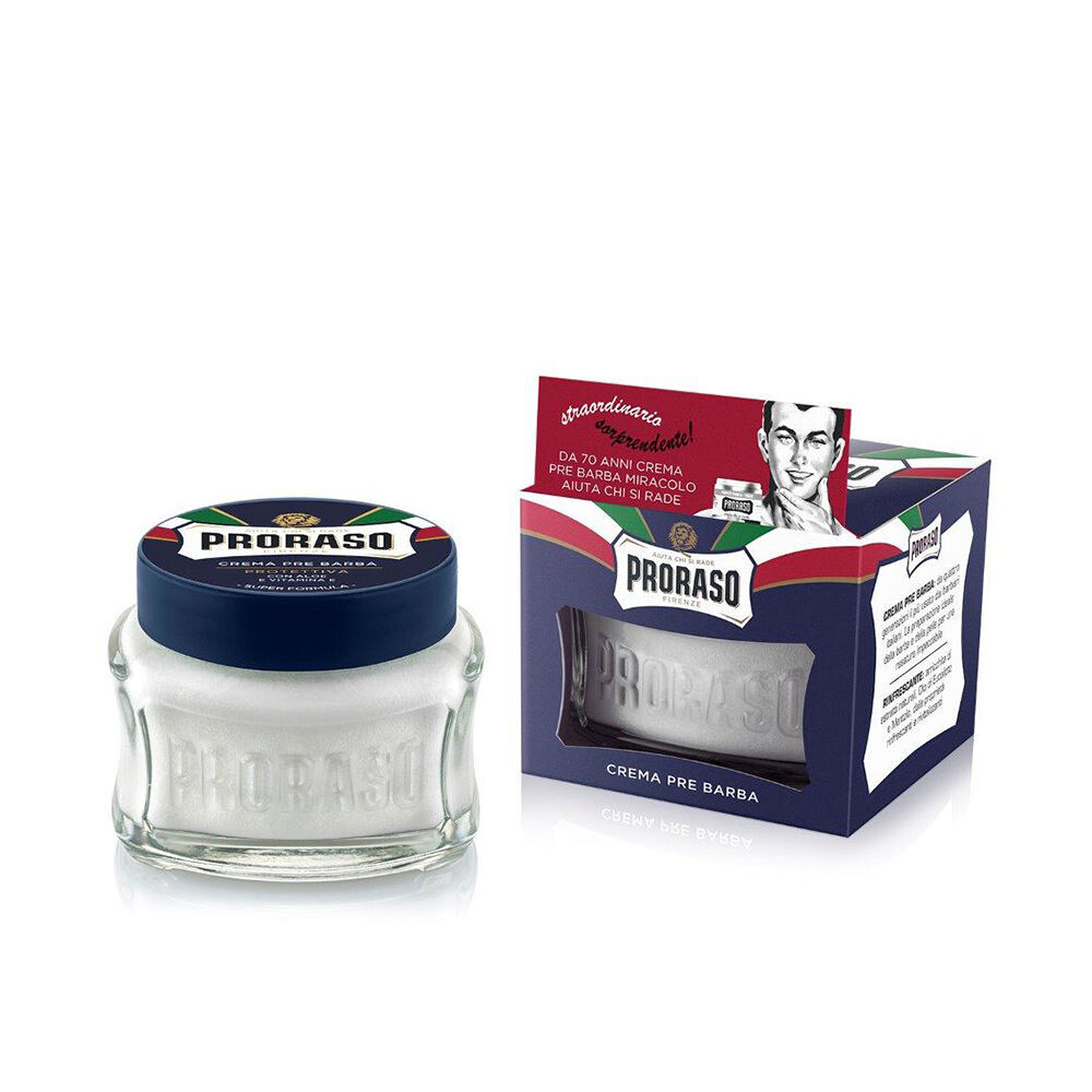 Крем перед бритьем Blue crema pre afeitado Proraso, 100 мл
Крем перед бритьем Blue crema pre afeitado Proraso, 100 мл