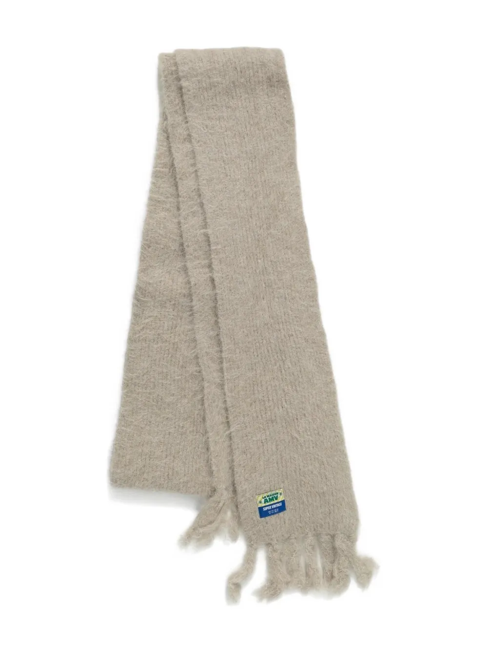 Шарф из смеси шерсти и альпаки с бахромой American Vintage, нейтральный
Шарф из смеси шерсти и альпаки с бахромой American Vintage, нейтральный