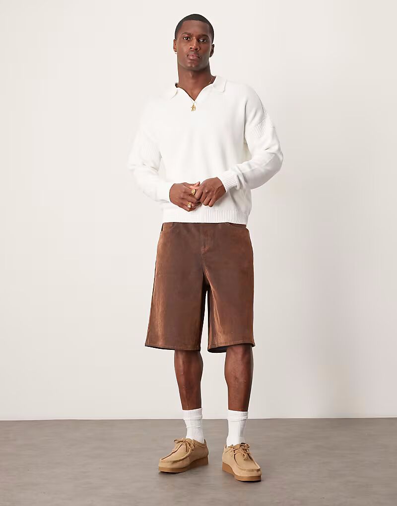 Длинные джинсовые шорты ASOS DESIGN
Длинные джинсовые шорты ASOS DESIGN