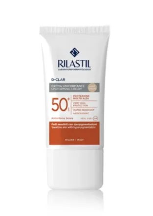 Rilastil Sun System D-Clar Light SPF 50+ 40 мл Защита лица от пятен
Rilastil Sun System D-Clar Light SPF 50+ 40 мл Защита лица от пятен