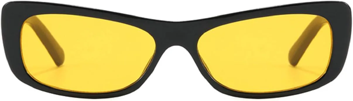 Солнцезащитные очки Melrose Retro прямоугольной формы для женщин, винтажный стиль, модные, маленькие, квадратные, в стиле 90-х, модель 1527, Black Yellow
Солнцезащитные очки Melrose Retro прямоугольной формы для женщин, винтажный стиль, модные, маленькие, квадратные, в стиле 90-х, модель 1527, Black Yellow