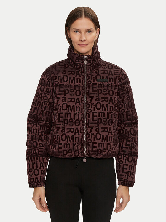 Пуховик стандартного кроя Ea7 Emporio Armani, коричневый
Пуховик стандартного кроя Ea7 Emporio Armani, коричневый