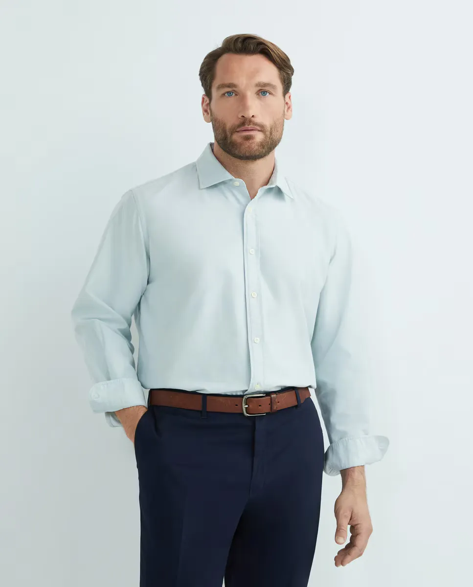 Мужская спортивная рубашка больших размеров Emidio Tucci, зеленый 
Мужская спортивная рубашка больших размеров Emidio Tucci, зеленый