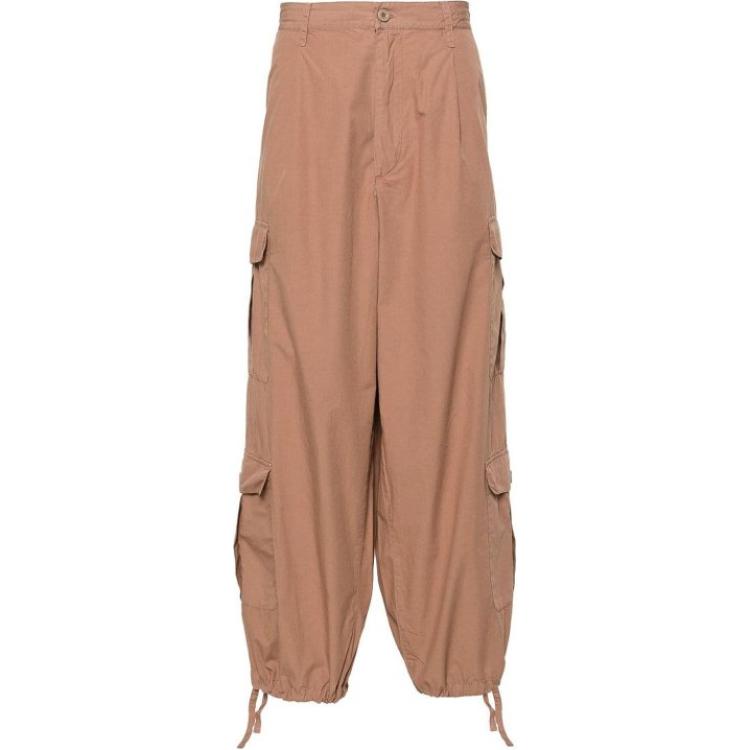 Прямые хлопковые карго-брюки EMPORIO ARMANI, коричневый
Прямые хлопковые карго-брюки EMPORIO ARMANI, коричневый