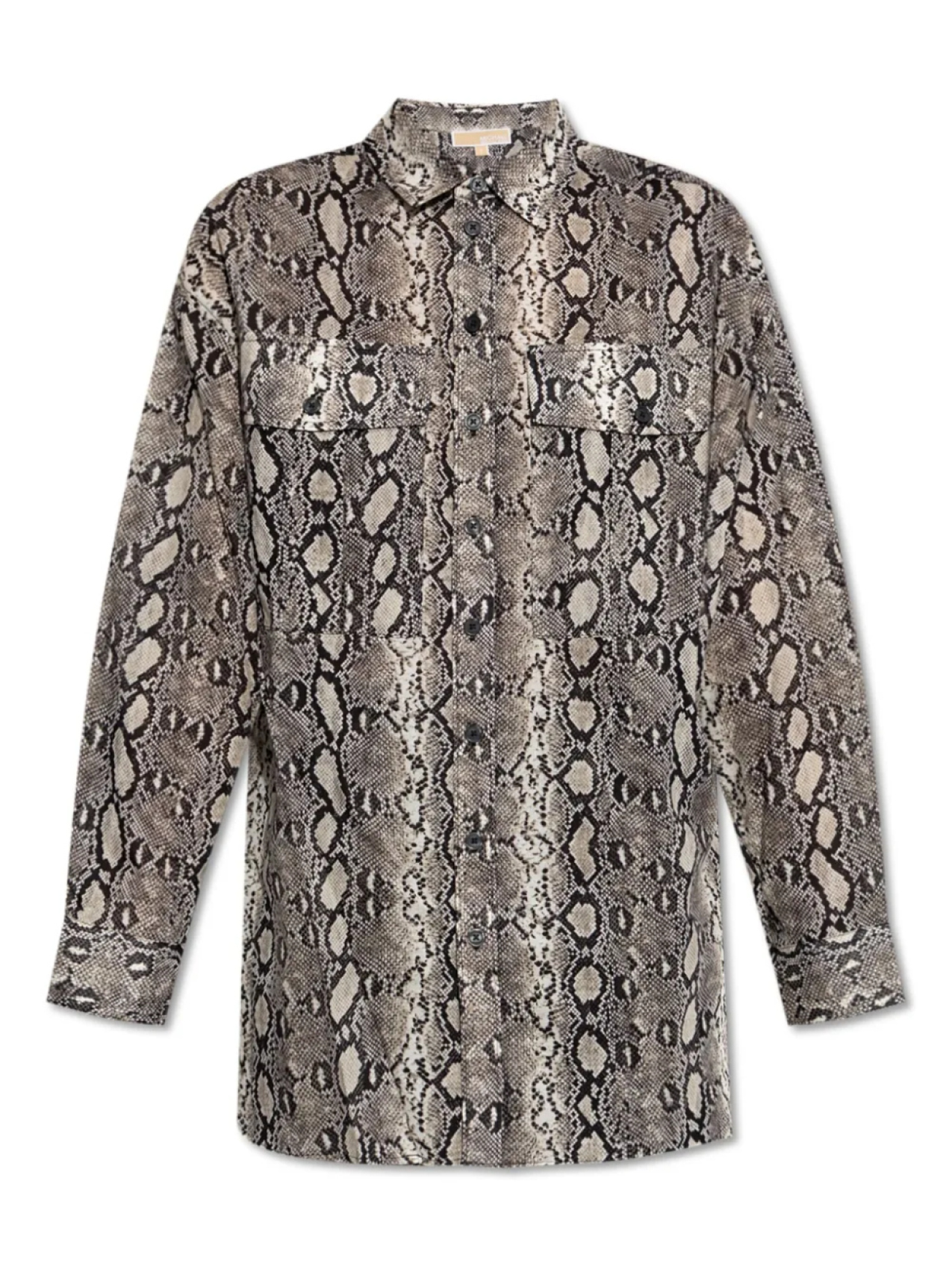 Рубашка с принтом под змеиную кожу на кармане Michael Michael Kors, коричневый
Рубашка с принтом под змеиную кожу на кармане Michael Michael Kors, коричневый