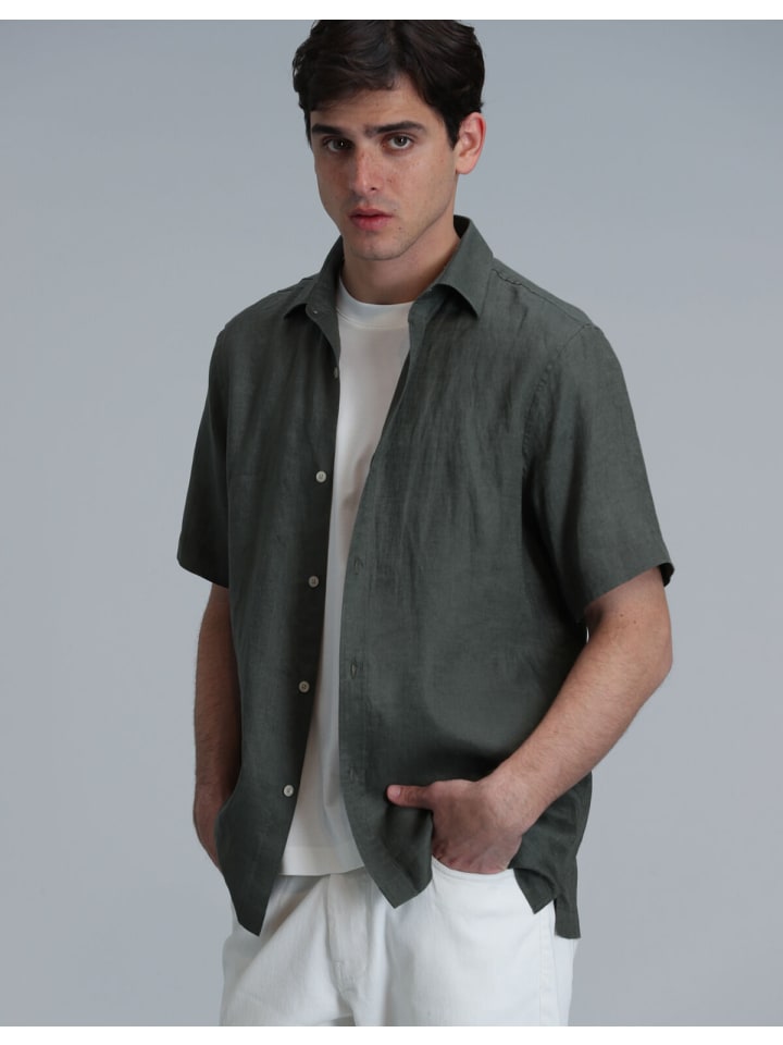 Рубашка BERT цвета хаки Lufian
Рубашка BERT цвета хаки Lufian