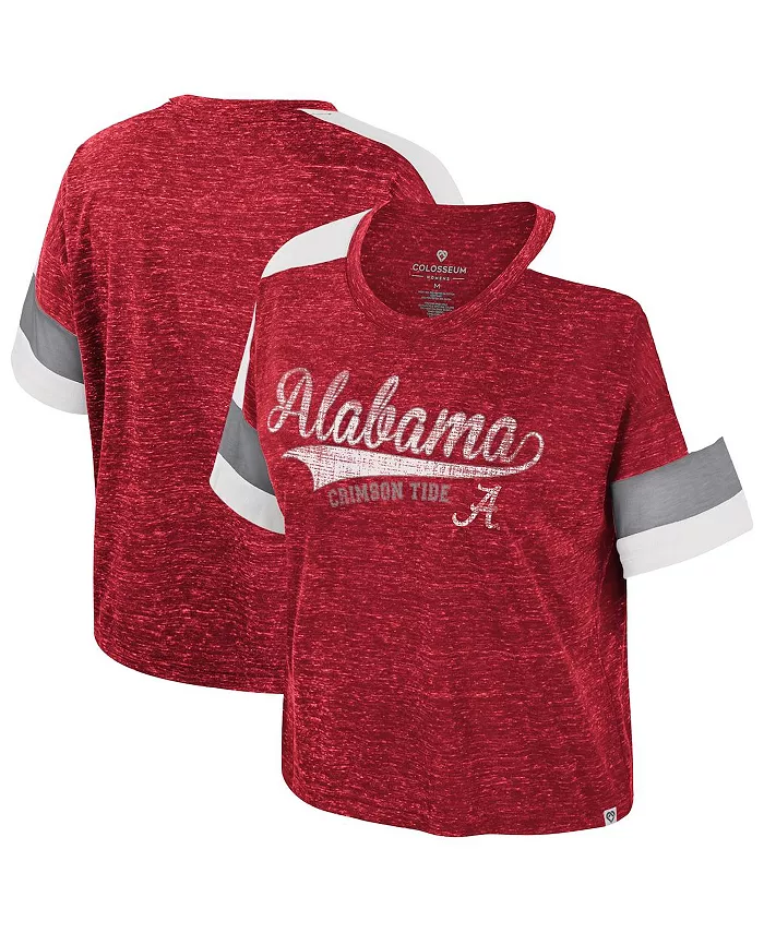 Женская футболка Crimson Alabama Crimson Tide с цветными блоками и круглым вырезом Colosseum
Женская футболка Crimson Alabama Crimson Tide с цветными блоками и круглым вырезом Colosseum