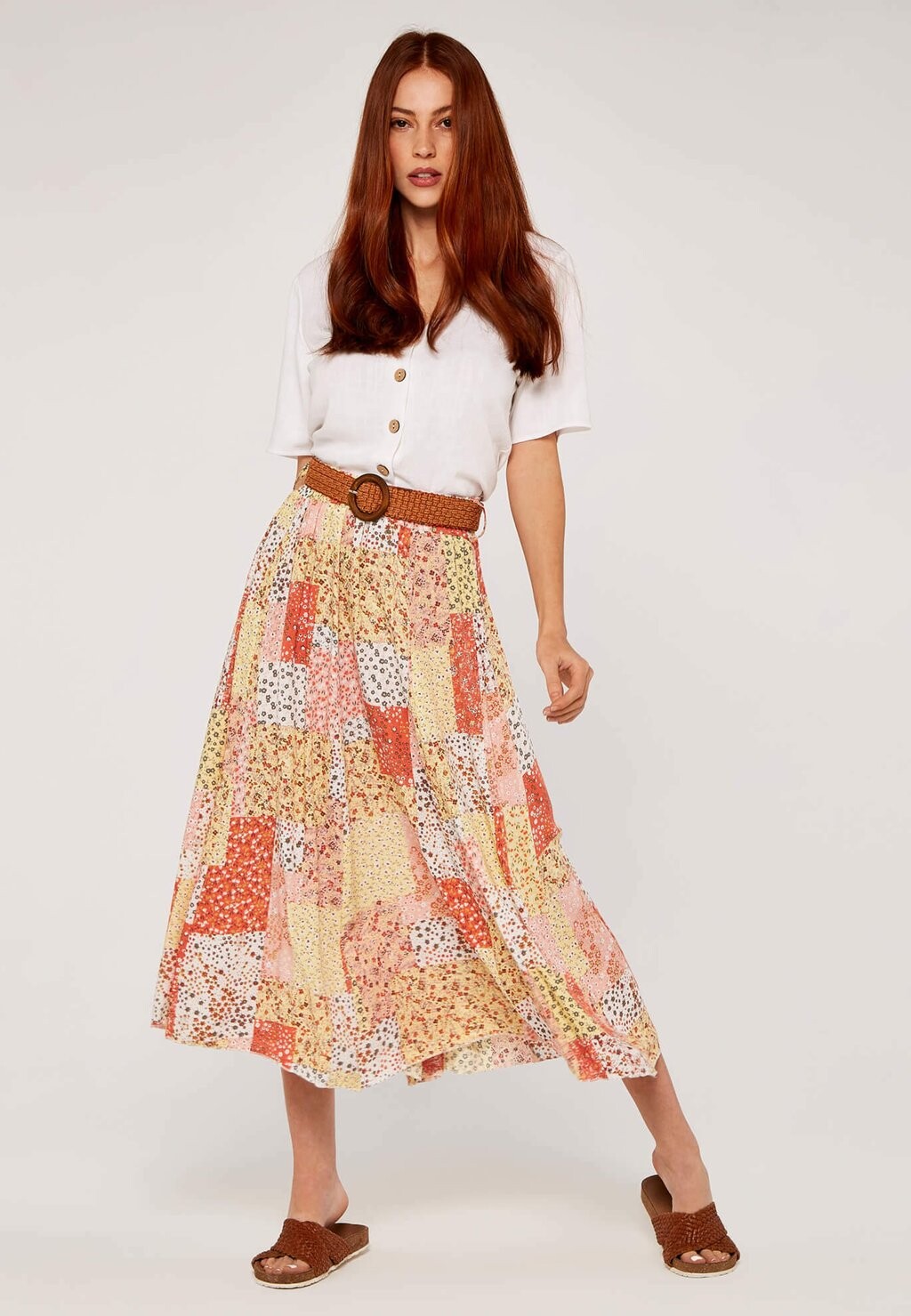 Юбка А-силуэта DITSY FUSION CRINKLE Apricot, оранжевый
Юбка А-силуэта DITSY FUSION CRINKLE Apricot, оранжевый