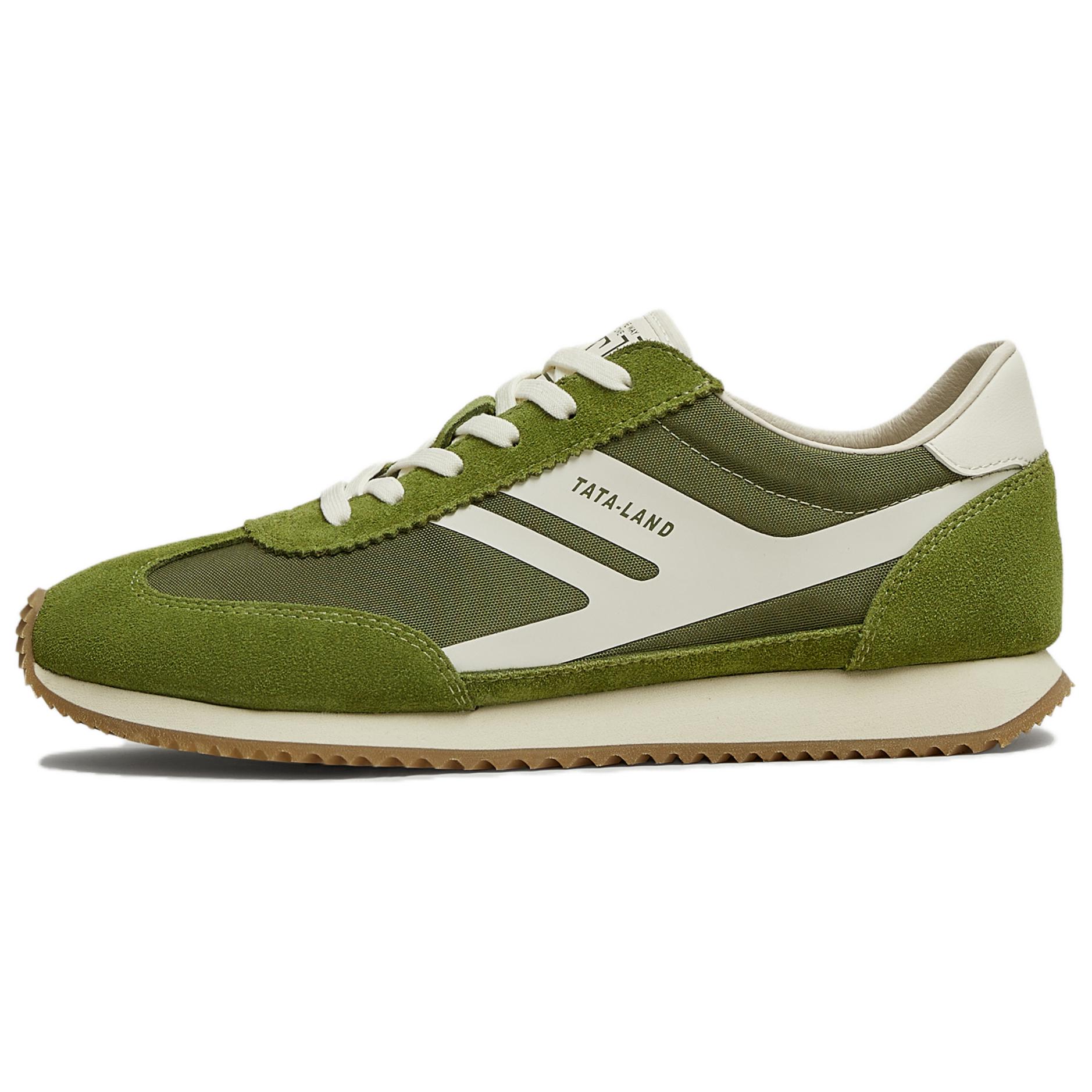 TATA Дышащие низкие повседневные кеды зеленые, цвет Green
TATA Дышащие низкие повседневные кеды зеленые, цвет Green