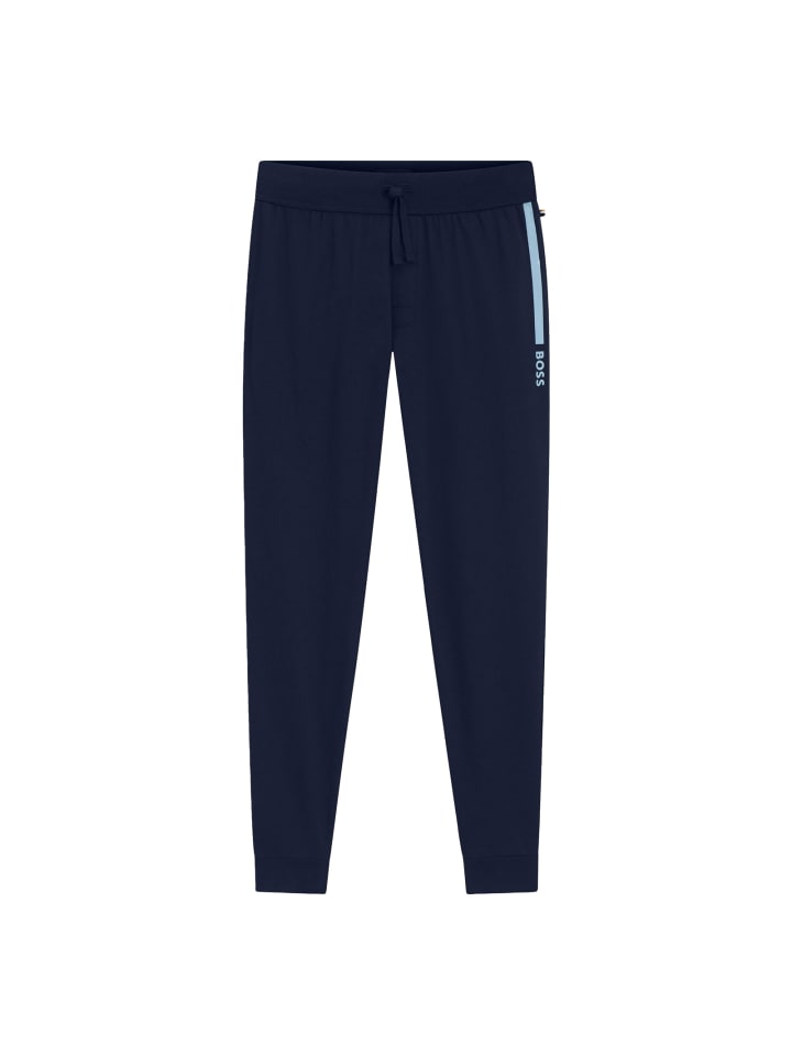 Тканевые брюки BOSS, темно-синий
Тканевые брюки BOSS, темно-синий