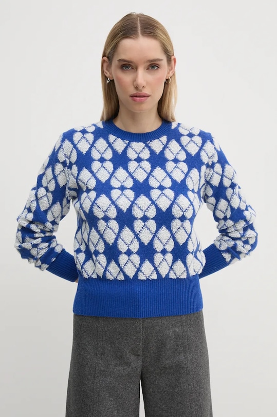 Свитер с добавлением шерсти United Colors Of Benetton, синий
Свитер с добавлением шерсти United Colors Of Benetton, синий