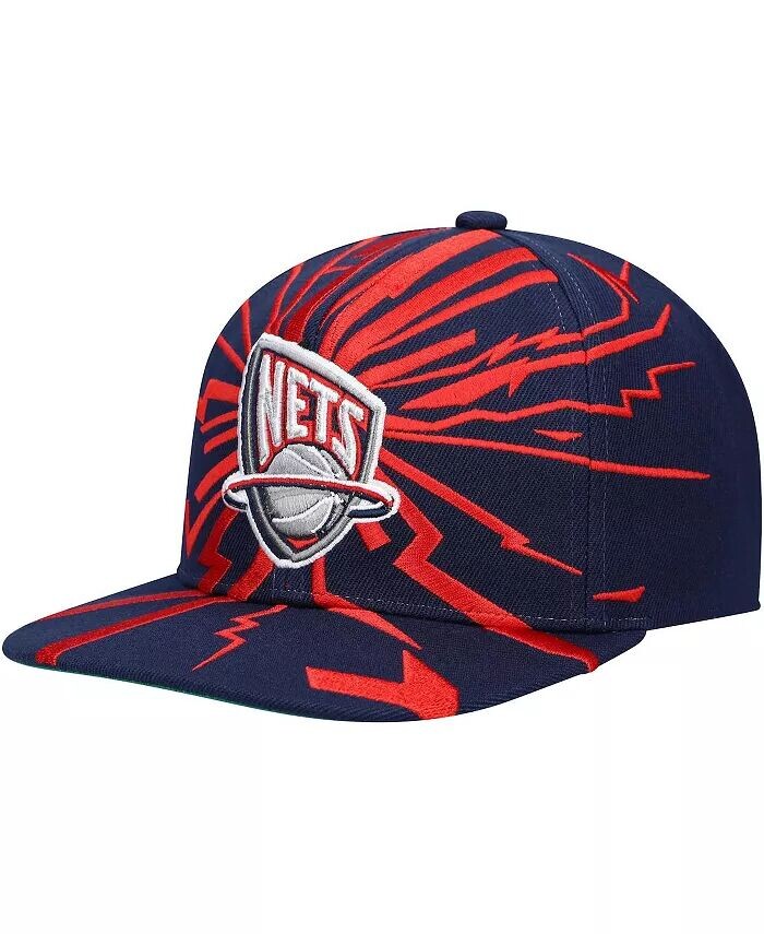 Мужская темно-синяя шляпа из Нью-Джерси Nets из твердой древесины Classics Earthquake Snapback Mitchell & Ness
Мужская темно-синяя шляпа из Нью-Джерси Nets из твердой древесины Classics Earthquake Snapback Mitchell & Ness
