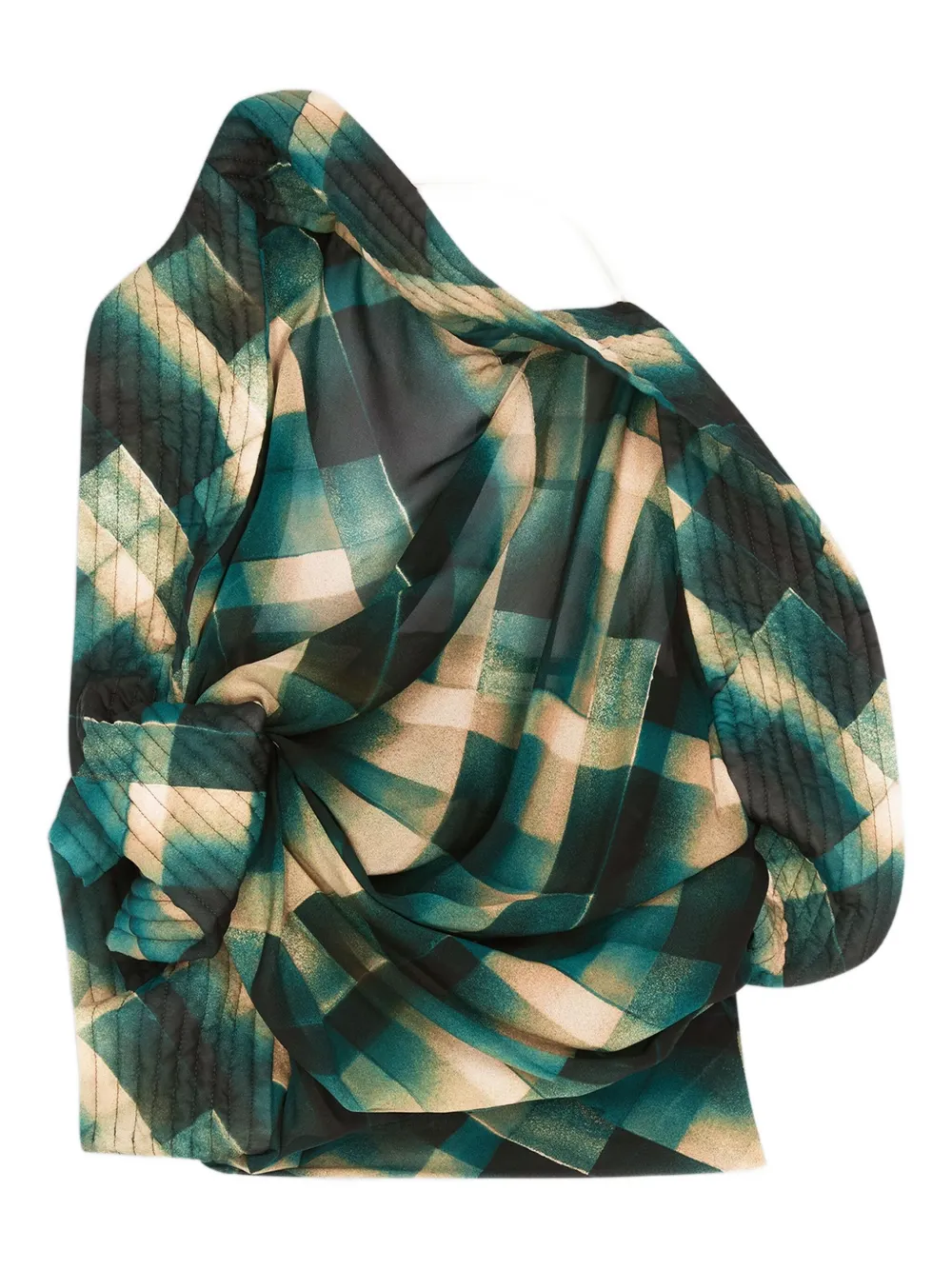 Топ в клетку DRIES VAN NOTEN, зеленый
Топ в клетку DRIES VAN NOTEN, зеленый