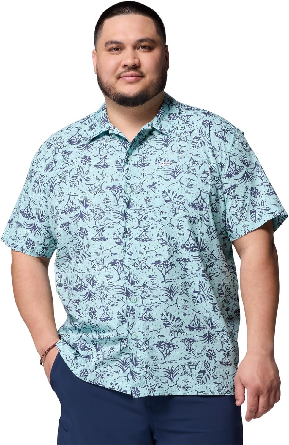 Мужская рубашка Columbia Super Tamiami с длинным рукавом, Spray Marlin Chase
Мужская рубашка Columbia Super Tamiami с длинным рукавом, Spray Marlin Chase