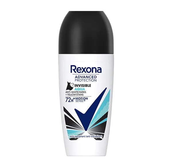 Шариковый дезодорант-антиперспирант Invisible Aqua Rexona, 50 ml
Шариковый дезодорант-антиперспирант Invisible Aqua Rexona, 50 ml