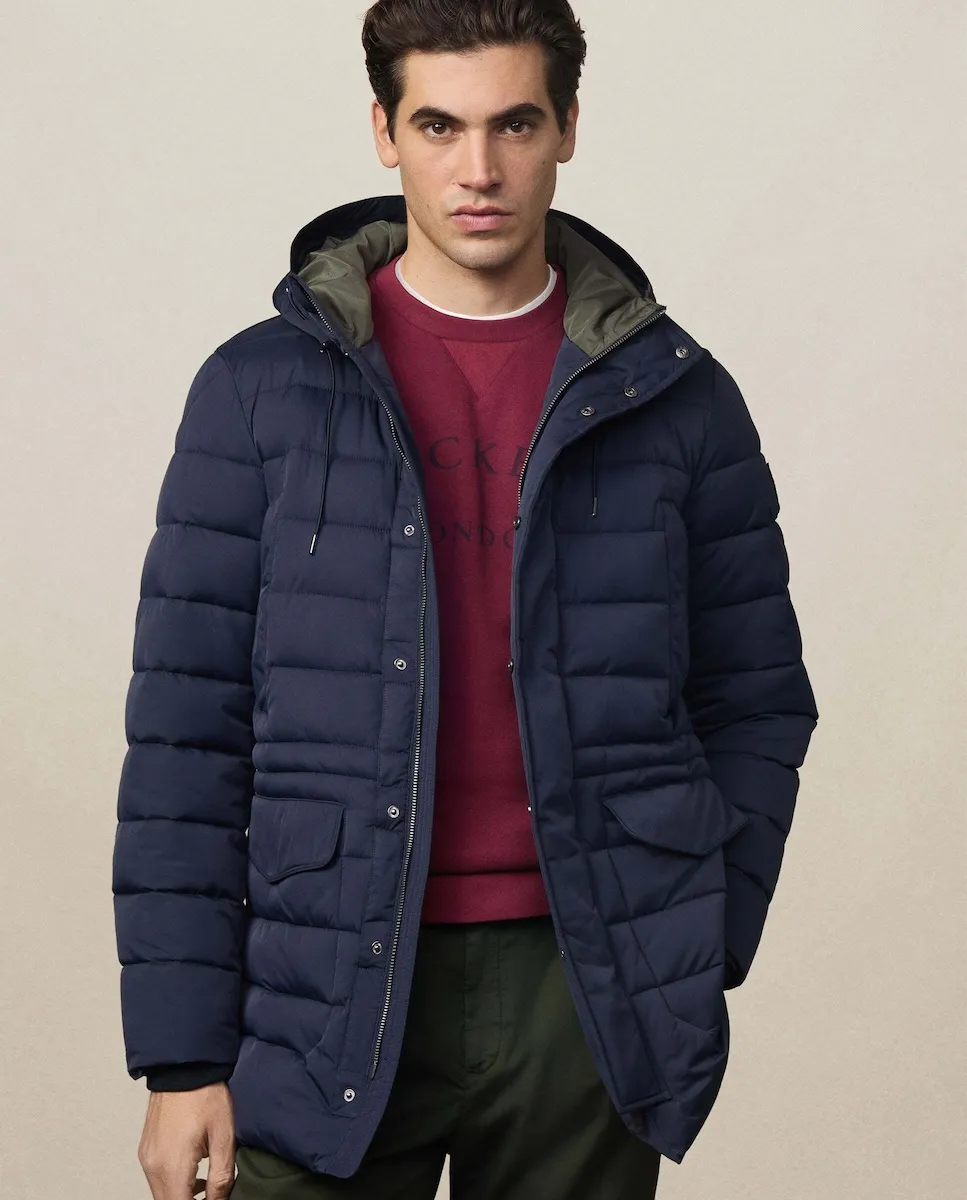 Пуховик HACKETT H LW PUFFER Hackett, темно-синий
Пуховик HACKETT H LW PUFFER Hackett, темно-синий