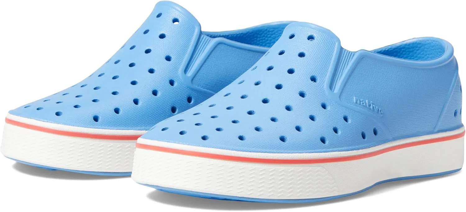 Кроссовки без шнурков Native Shoes Miles для детей, унисекс, синий/белый/красный
Кроссовки без шнурков Native Shoes Miles для детей, унисекс, синий/белый/красный