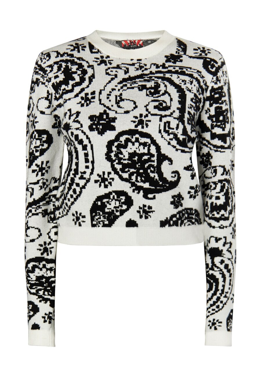 Тонкий вязаный свитер myMo ROCKS Sweater Blonda, белый
Тонкий вязаный свитер myMo ROCKS Sweater Blonda, белый