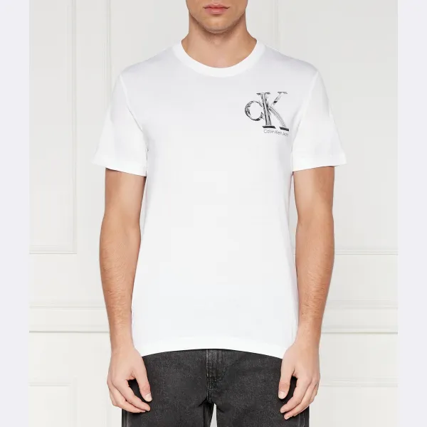 Футболка стандартного кроя с монограммой Meta Calvin Klein, белый
Футболка стандартного кроя с монограммой Meta Calvin Klein, белый