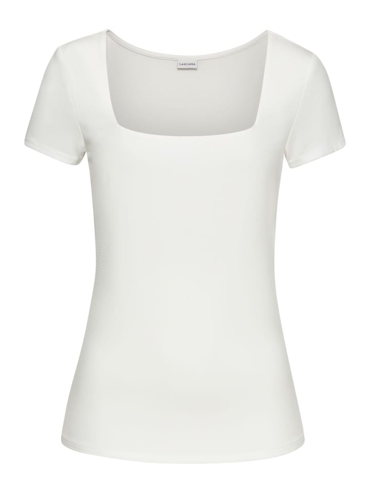 Футболка белого цвета LASCANA, Белый, Футболка белого цвета LASCANA
Футболка белого цвета LASCANA, Белый, Футболка белого цвета LASCANA
