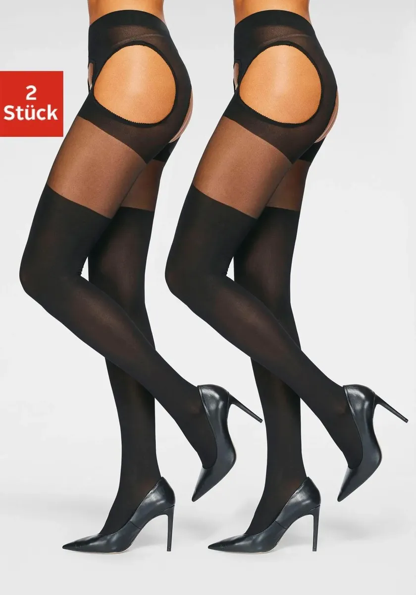 Колготки The Stocking Maker Ouvert (2 шт.), длиной выше колена Die Strumpfmacher, черный
Колготки The Stocking Maker Ouvert (2 шт.), длиной выше колена Die Strumpfmacher, черный