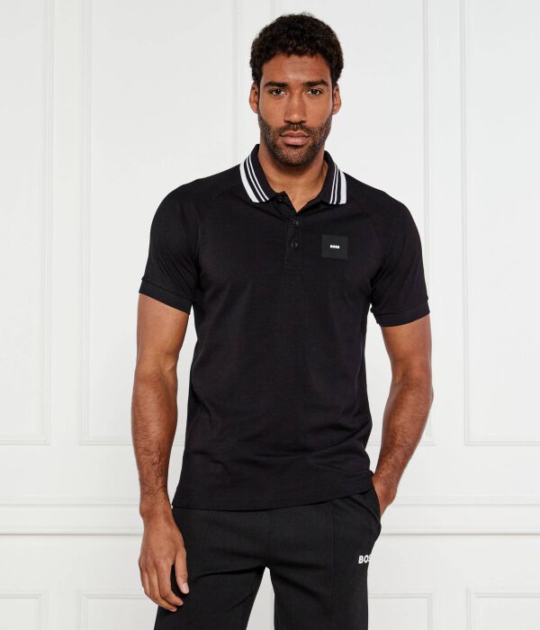 Рубашка поло Regular fit Boss Green, черный
Рубашка поло Regular fit Boss Green, черный