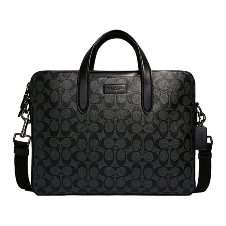 COACH Пенн холщовая с кожаными вставками сумка для ноутбука, портфель, сумка через плечо, кроссбоди, большая мужская сумка charcoal black
COACH Пенн холщовая с кожаными вставками сумка для ноутбука, портфель, сумка через плечо, кроссбоди, большая мужская сумка charcoal black