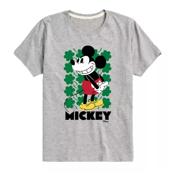 Футболка с рисунком клевера Микки Мауса для мальчиков 8-20 лет Disney, серый
Футболка с рисунком клевера Микки Мауса для мальчиков 8-20 лет Disney, серый