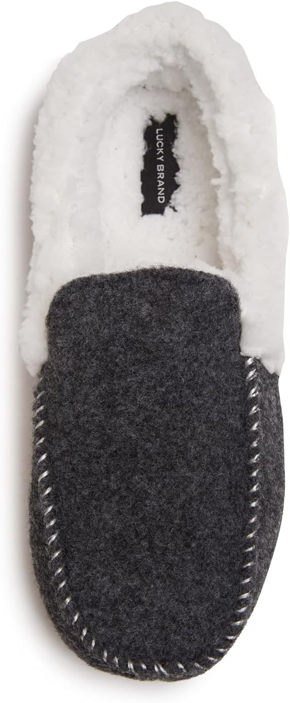 Мужские тапочки Lucky Brand с искусственной шерстью и ультрамягкой стелькой с эффектом памяти, белый/черный
Мужские тапочки Lucky Brand с искусственной шерстью и ультрамягкой стелькой с эффектом памяти, белый/черный