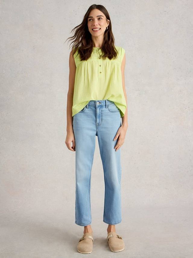 Прямые укороченные джинсы Blake White Stuff, Light Denim
Прямые укороченные джинсы Blake White Stuff, Light Denim