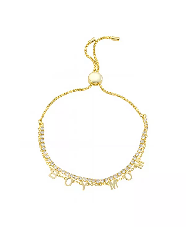 Браслет-Боло с двойной цепочкой из кубического циркония для мальчика и мамы Unwritten, gold
Браслет-Боло с двойной цепочкой из кубического циркония для мальчика и мамы Unwritten, gold