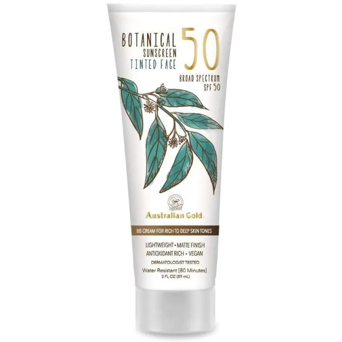 Солнцезащитный крем botanical protector solar facial con color spf 50 Australian Gold, цвет rich/deep
Солнцезащитный крем botanical protector solar facial con color spf 50 Australian Gold, цвет rich/deep