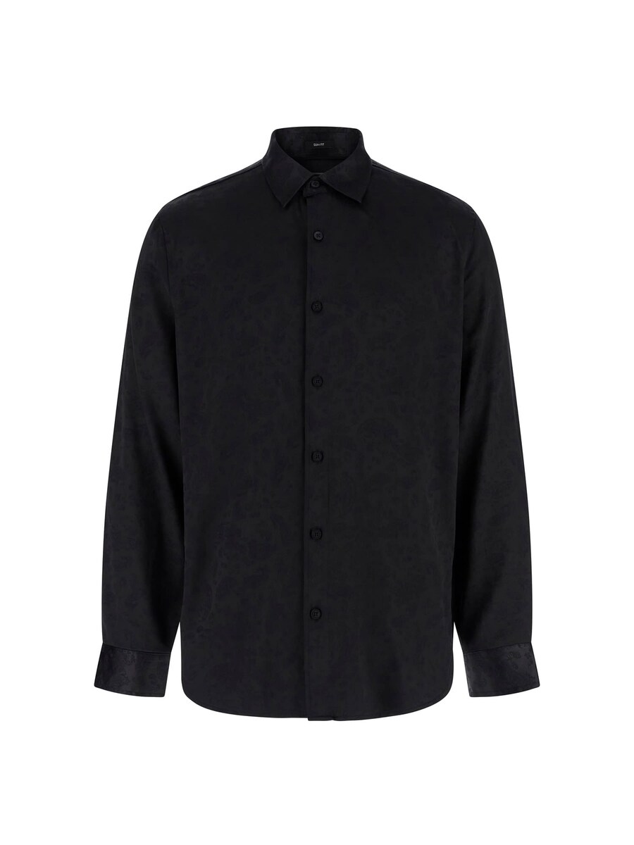 Рубашка на пуговицах классического кроя GUESS, черный
Рубашка на пуговицах классического кроя GUESS, черный