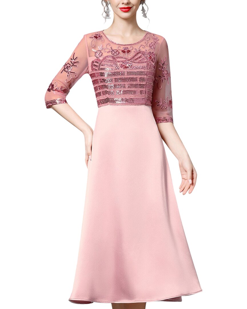 Платье миди Anette, розовый 
Платье миди Anette, розовый