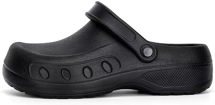 Мужские летние сандалии, пляжная обувь для воды, повседневная мужская обувь, противоскользящие туфли для повара Generic, черный
Мужские летние сандалии, пляжная обувь для воды, повседневная мужская обувь, противоскользящие туфли для повара Generic, черный