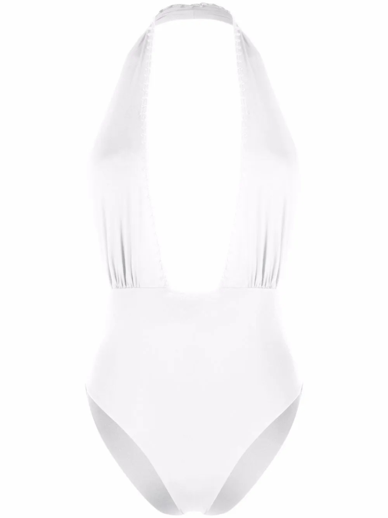 La Perla купальник с вырезом халтер, белый
La Perla купальник с вырезом халтер, белый