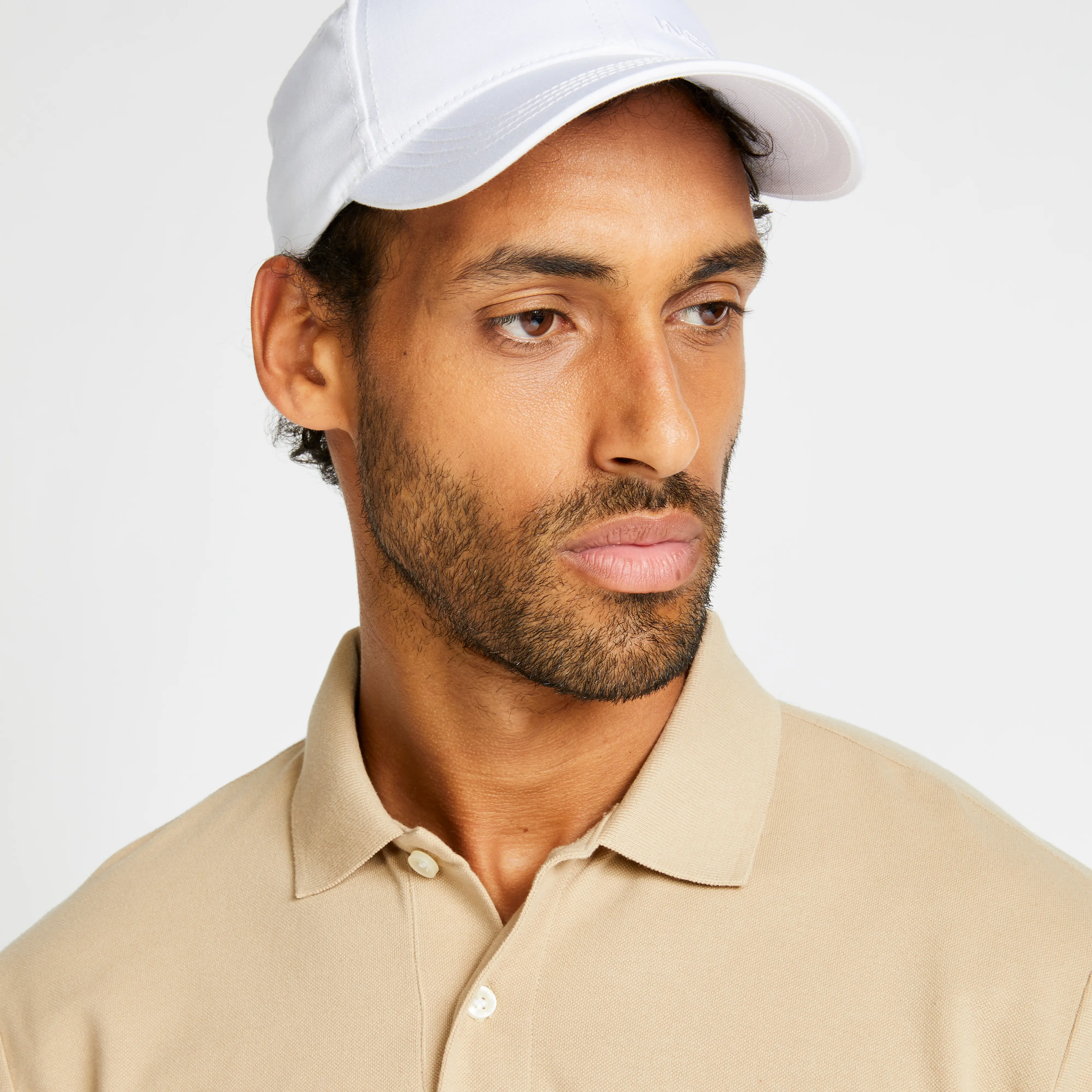 Мужская хлопковая поло для гольфа Inesis MW500 бежевая
Мужская хлопковая поло для гольфа Inesis MW500 бежевая