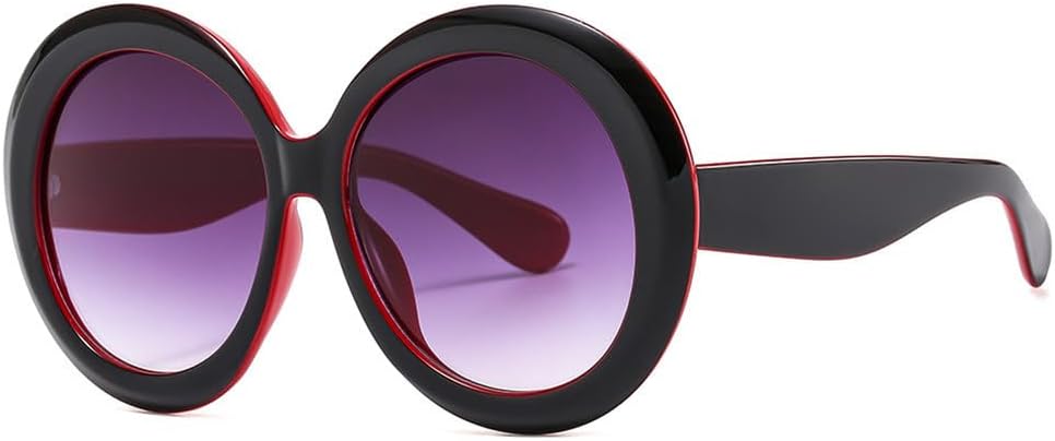 Большие круглые солнцезащитные очки для женщин и мужчин, увеличенные солнцезащитные очки с градиентными линзами, коричневые очки, защита от ультрафиолета UV400 для женщин VFDHN, C3
Большие круглые солнцезащитные очки для женщин и мужчин, увеличенные солнцезащитные очки с градиентными линзами, коричневые очки, защита от ультрафиолета UV400 для женщин VFDHN, C3