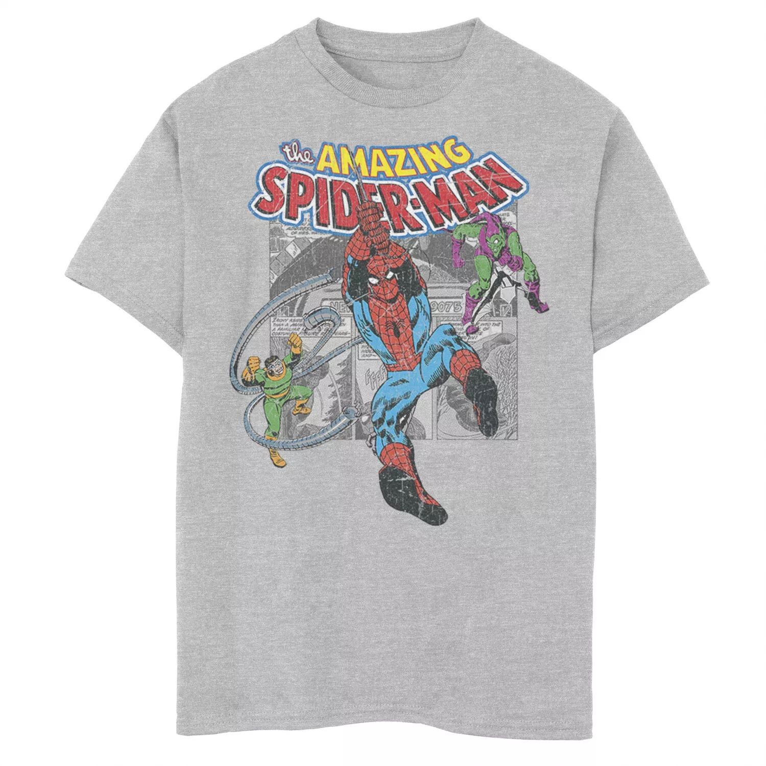 Футболка с рисунком Marvel Amazing Spider-Man Battles Evil для мальчиков 8–20 лет Marvel
Футболка с рисунком Marvel Amazing Spider-Man Battles Evil для мальчиков 8–20 лет Marvel