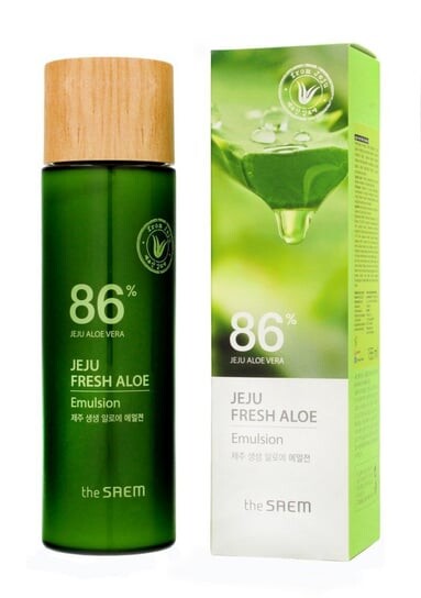 Эмульсия для лица и тела 155мл The SAEM Jeju Fresh Aloe 86% 
Эмульсия для лица и тела 155мл The SAEM Jeju Fresh Aloe 86%