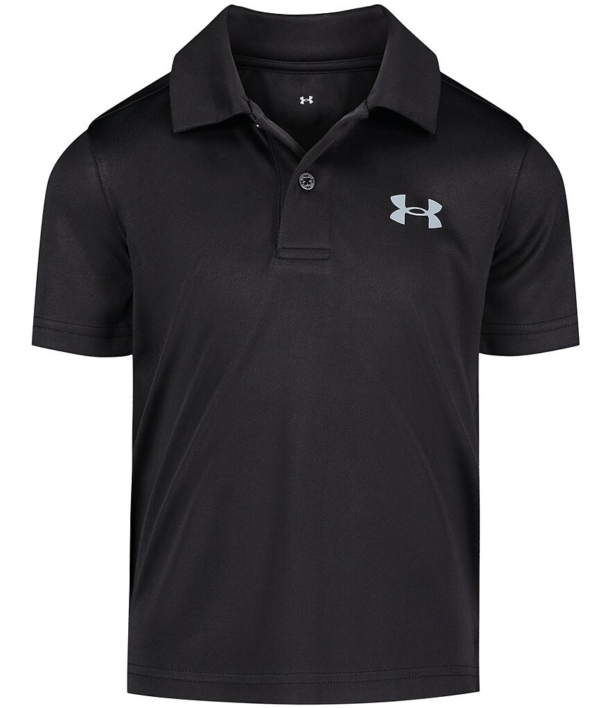 Однотонная рубашка-поло с короткими рукавами Under Armour Little Boys 2T-7, черный
Однотонная рубашка-поло с короткими рукавами Under Armour Little Boys 2T-7, черный