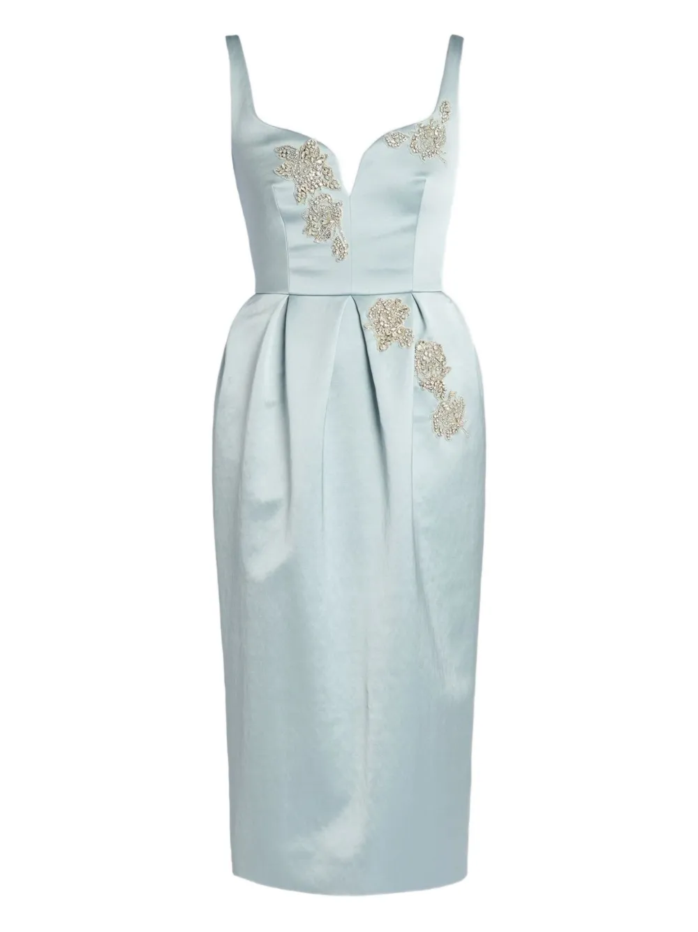 Декорированное платье миди ERDEM, синий
Декорированное платье миди ERDEM, синий