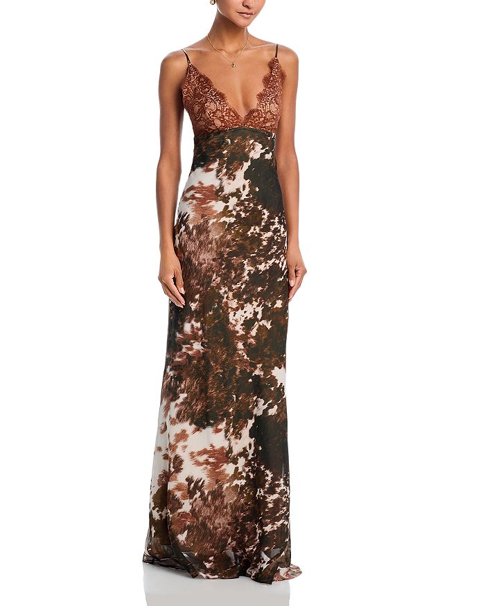 Сукня-комбинация Susanna из шелка с кружевным лифом L'AGENCE, мультиколор
Сукня-комбинация Susanna из шелка с кружевным лифом L'AGENCE, мультиколор