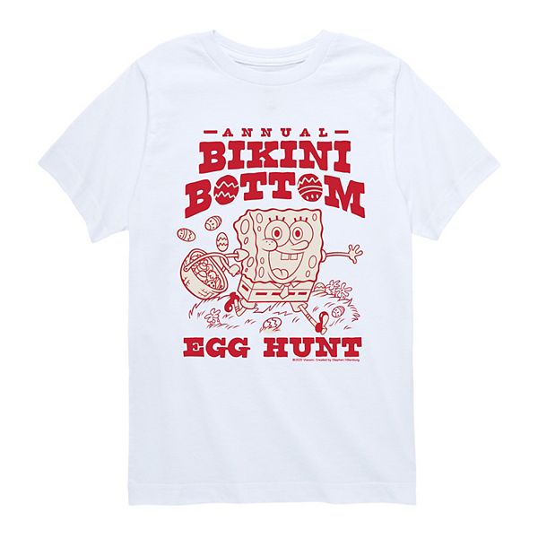 Футболка с принтом Boys 8-20 Spongebob Squarepants Annual Bikini Bottom Egg Hunt Nickelodeon, White
Футболка с принтом Boys 8-20 Spongebob Squarepants Annual Bikini Bottom Egg Hunt Nickelodeon, White