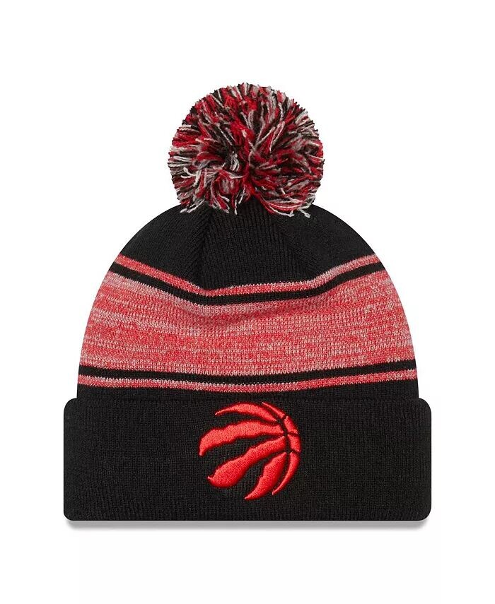 Мужская черная шапка Toronto Raptors Chilled с манжетами и помпоном New Era
Мужская черная шапка Toronto Raptors Chilled с манжетами и помпоном New Era